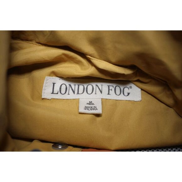 Vintage London Fog Outdoor Gear Jacket - Green/Yellow Windbreaker, Size Medium - Picture 4 of 10